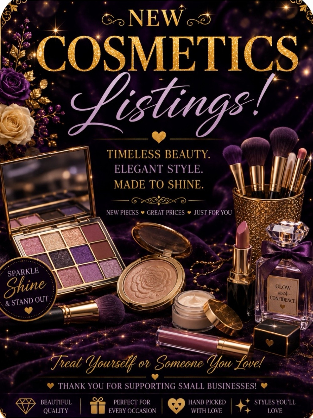 Unlisted Cosmetics As Shown Live
